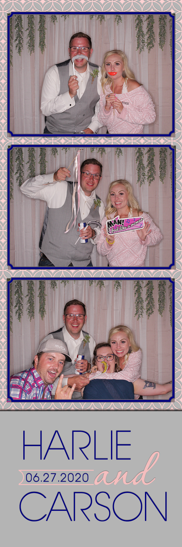 Carson and Harlie's Wedding | View more photos from the event at gallery.photoboothbillings.com/u/PhotoBoothBillings/Carson-and-Harlies-Wedding
